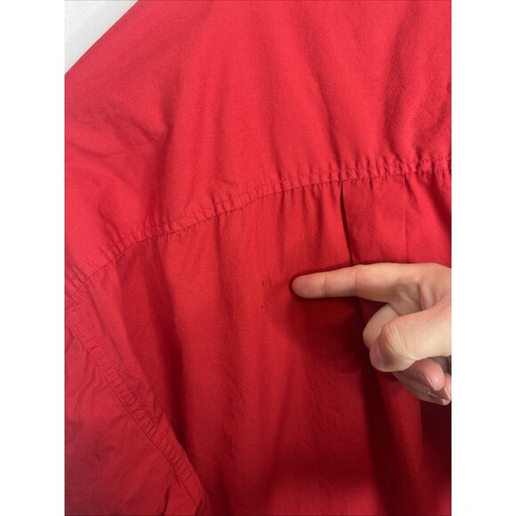 Cinch Rodeo Shirt Men Large Red Embroidered Western Button Down - Picture 7 of 12